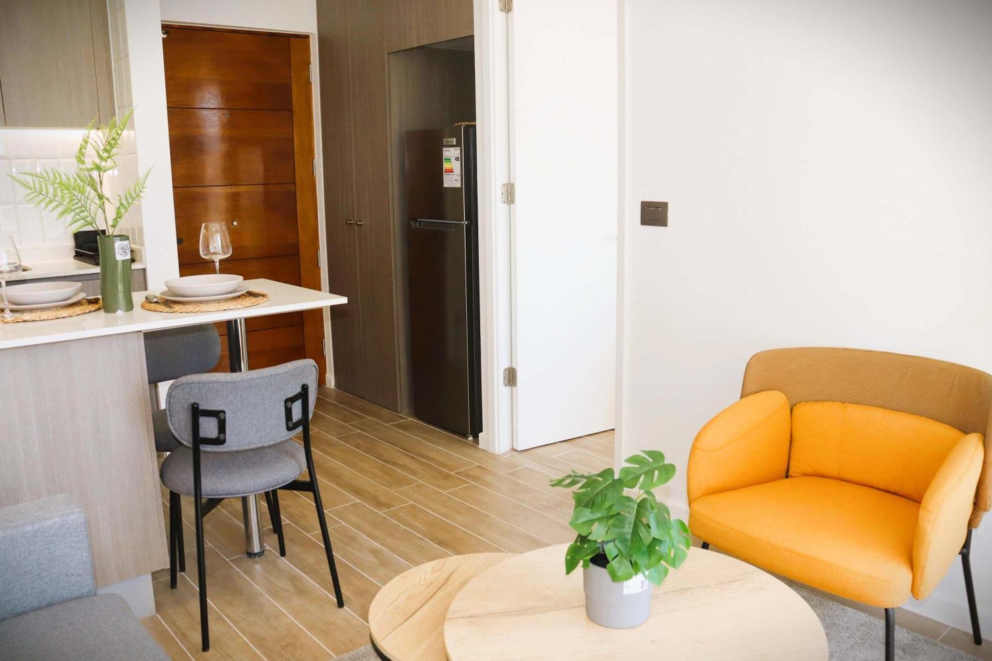 Hom I Nuevo 1d Con Vista En Marchant Pereira Nunoa Apartamento Santiago