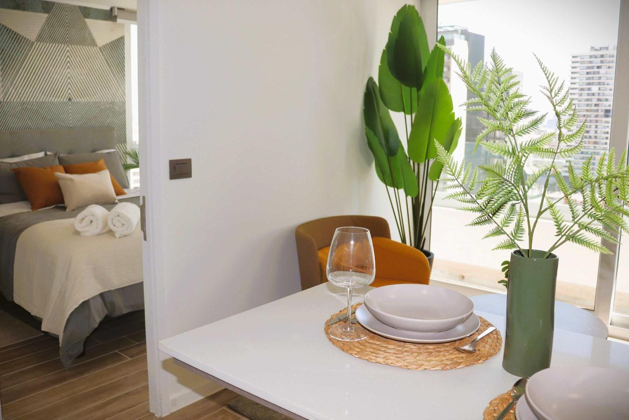 Apartamento Hom I Nuevo 1d Con Vista En Marchant Pereira Nunoa