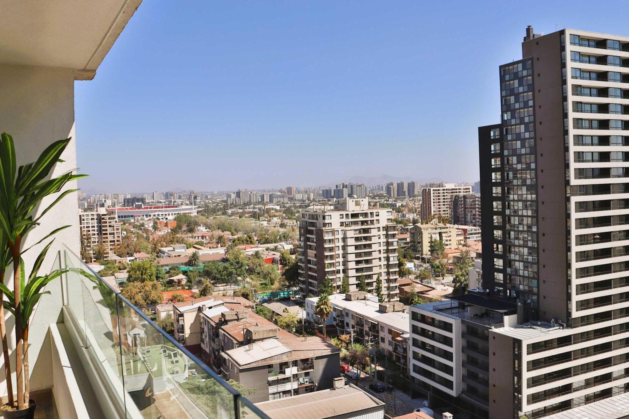 Apartamento Hom I Nuevo 1d Con Vista En Marchant Pereira Nunoa Santiago